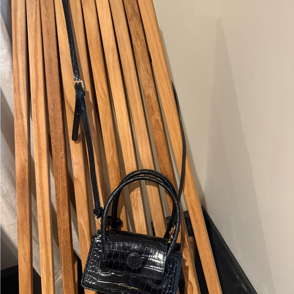 Marge Sherwood Black Croc Mini Grandma